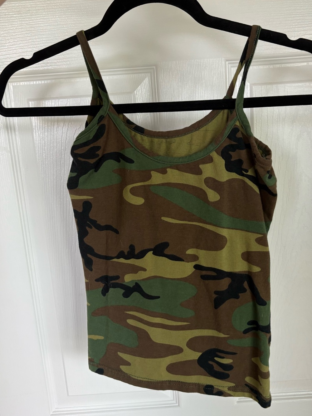 Rothco Women’s Camo Camouflage Tank Top in Green and Brown